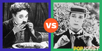 Who was the better silent film era comedian
